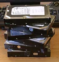 failed harddisks