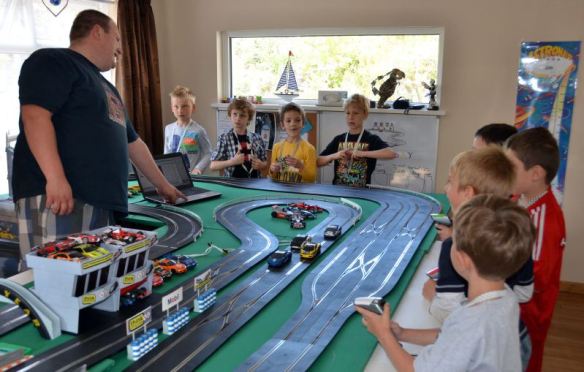 Scalextric party